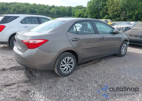 2018 Toyota Corolla Le from USA, damaged, VIN 2T1BURHE0JC118641